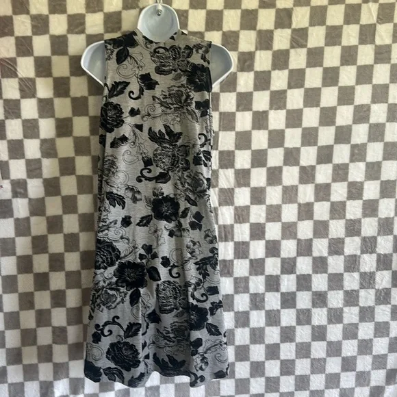 Philosophy Black and White Sleeveless A-Line Mini Dress Size M/ Medium - Picture 4 of 9